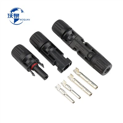 Dc Male U Female PV Solar Panel Magnetic Electrical Cable Connector